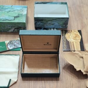Rolex Green Watch Presentation Box